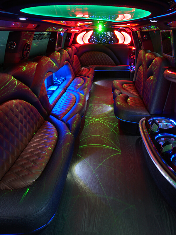 limo leather seating